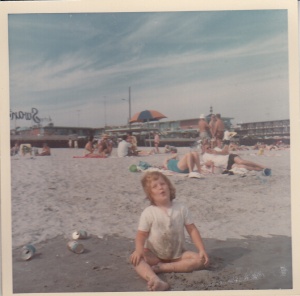 Ann Reilly early 1960s, Jersey shore